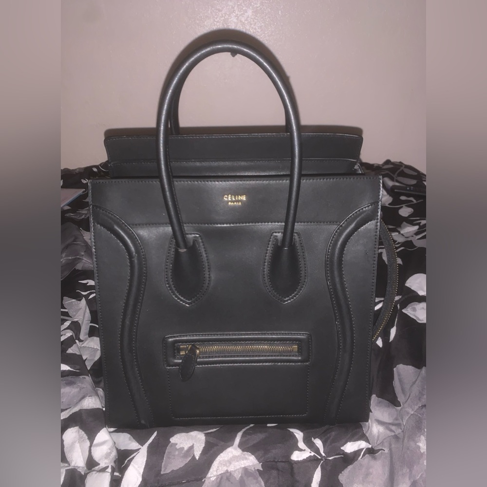 CÉLINE PARIS black handbag